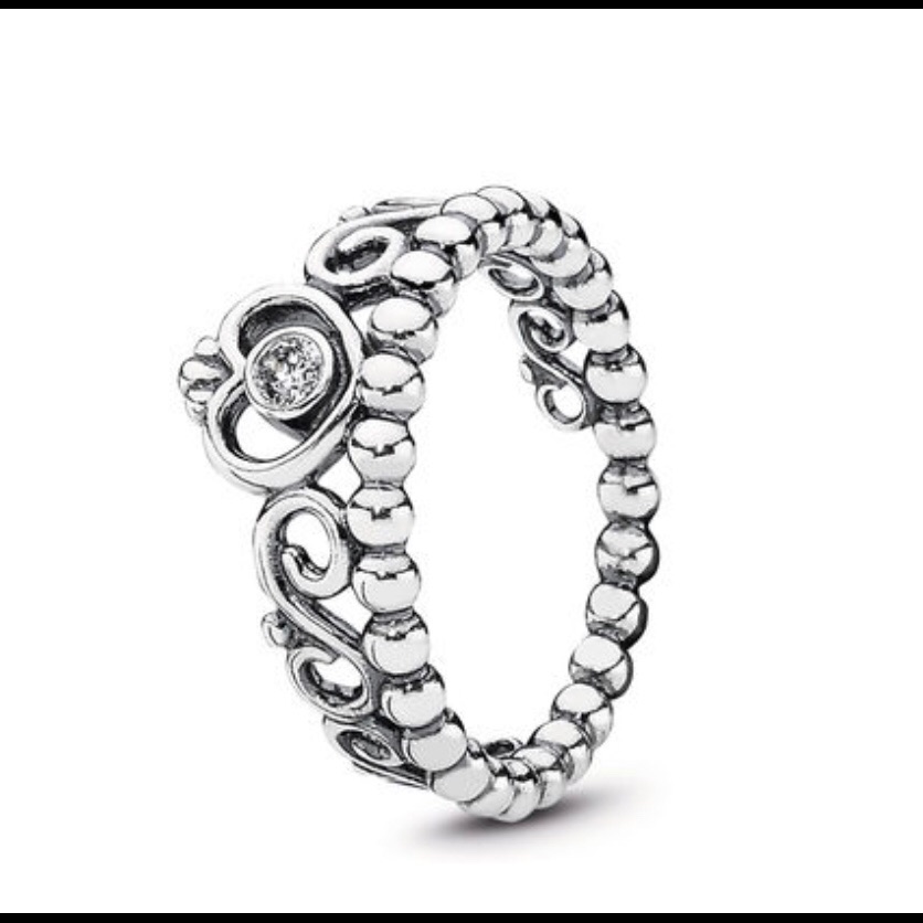 Silver Crown Ring
